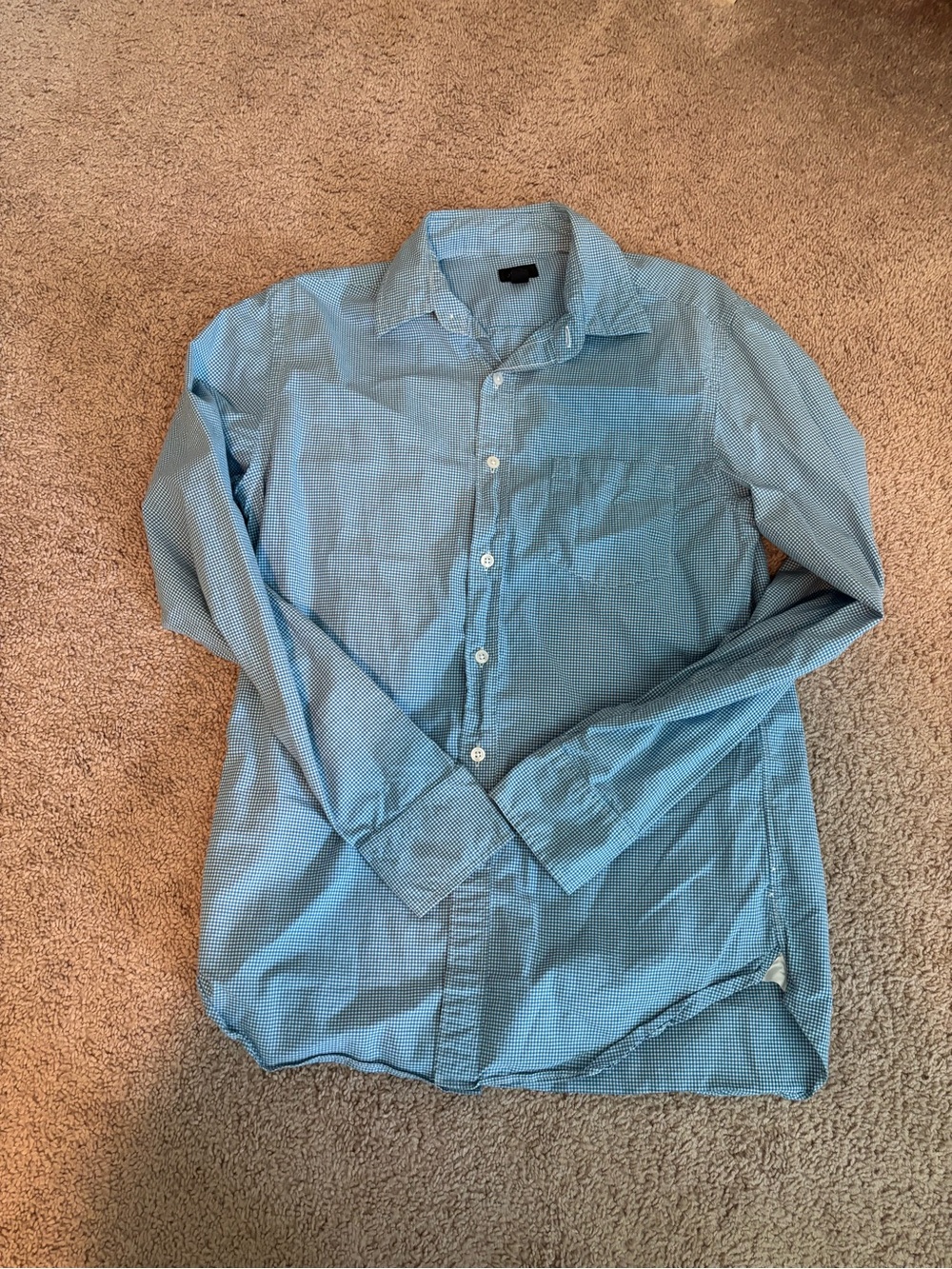 J.Crew size small Light Blue Men's Button-Up Shirt